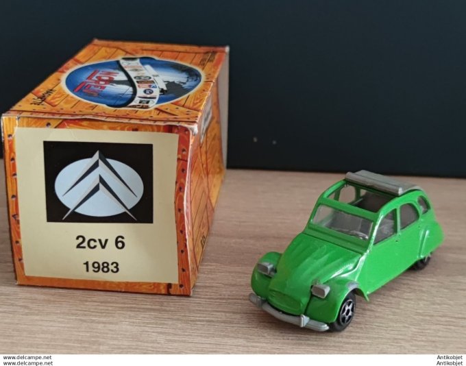Citroen 2cv 6 decouvrable 1983 Norev 1:43