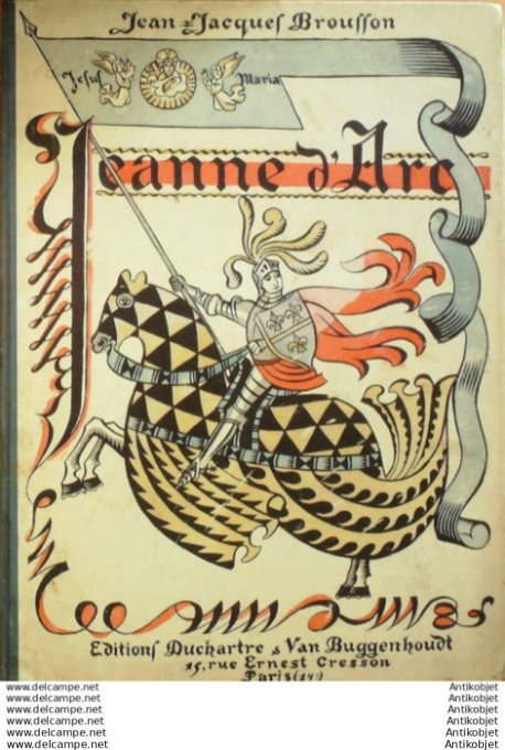 Jeanne d'Arc Brousson i(Sigismond Olesiewicz) 1928