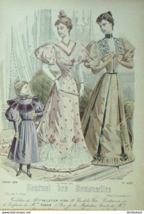 Journal de Demoiselles 1894 # 4971 (Maison Pelletier-Vidal)
