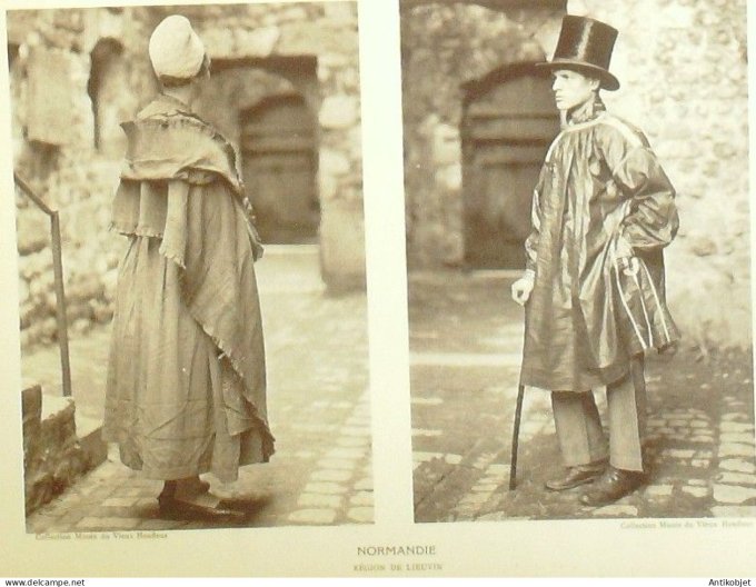Normandie Lieuvin (27) Paysannes normandes  par Ch.Massin XXème