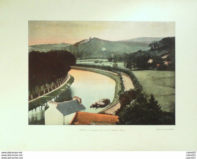 France (29) CHATEAULIN Canal