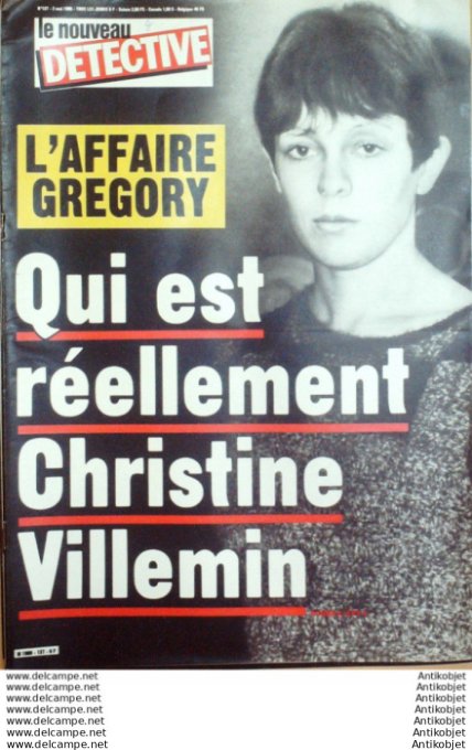 Détective 1985 # 137 Bastia St-Omer Strasbourg Avignon Voiron Bourges Nancy