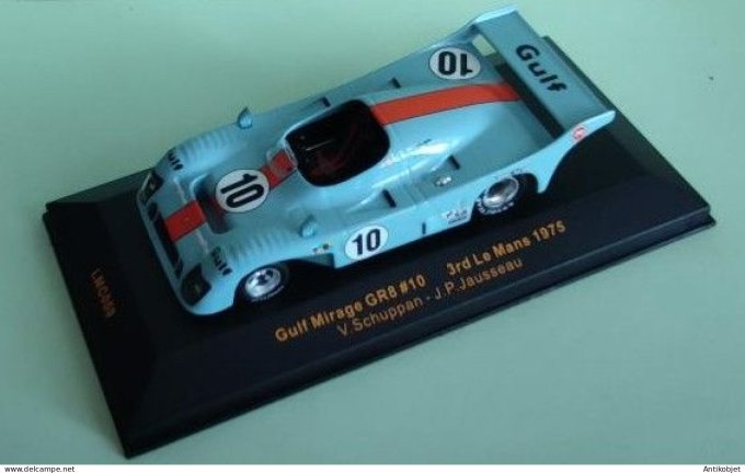 Gulf Mirage GR8 # 10 3rd Le Mans 1975 LMC059 IXO 1/43
