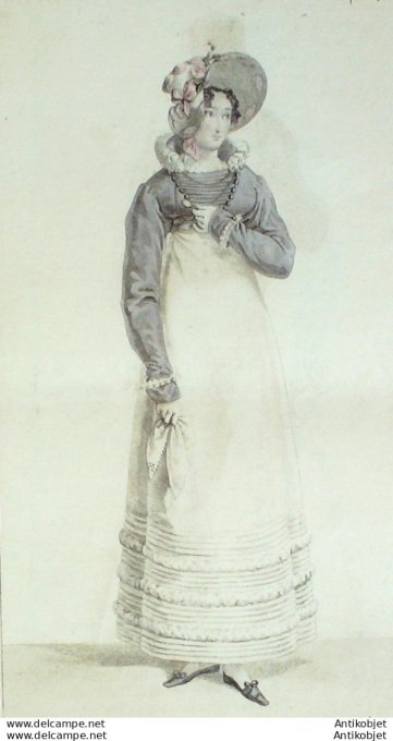 Costume Parisien 1817 # 1646 Spencer de Lévantine