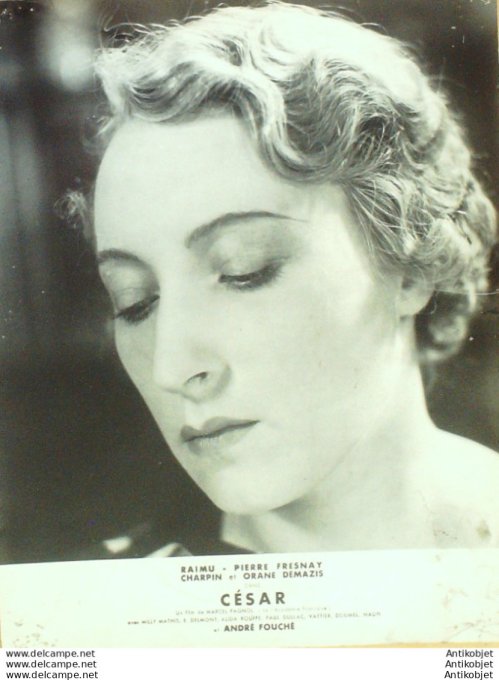 César Demazis Orane (Photo De Presse Gaumont Bruxelles 3) 1936