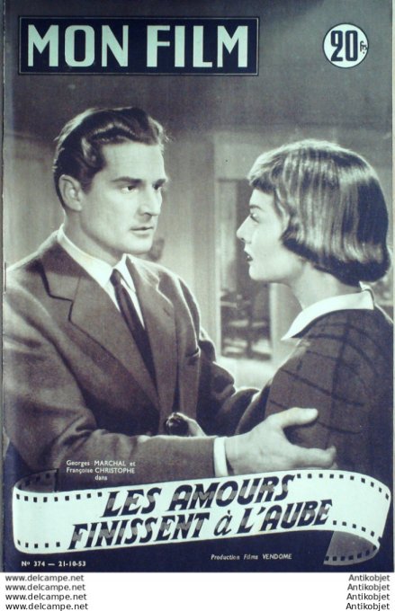 Les amours Finissent A L'aube Georges Marchal