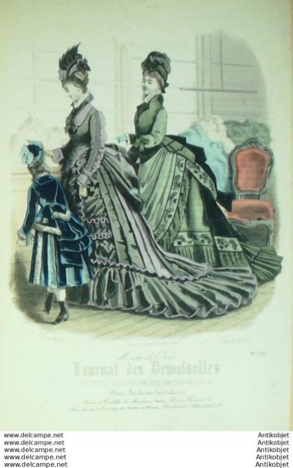 Journal de Demoiselles 1874 # 3973 (Maison Tarot)