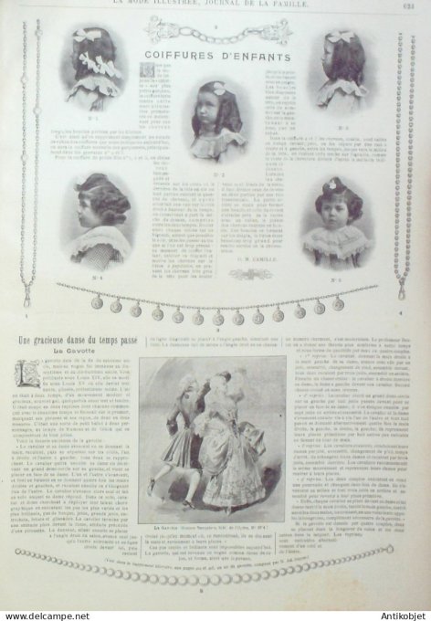 La Mode illustrée journal 1905 n° 51 Toilette de visites