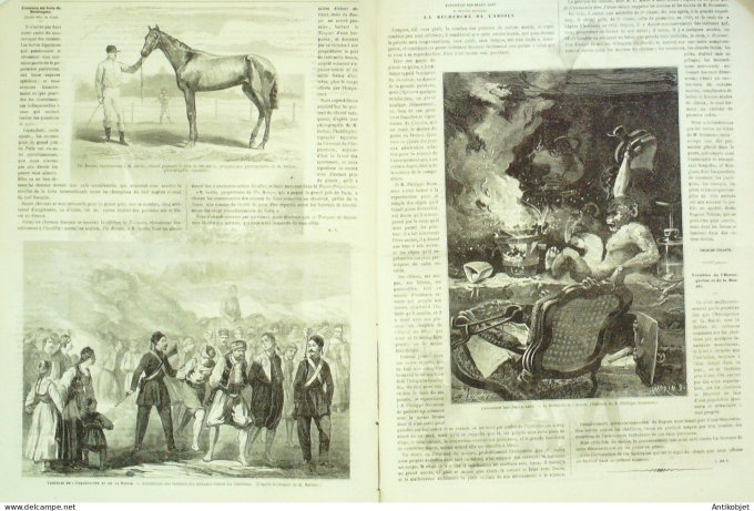 Le Monde illustré 1863 n°321 Herzégovine Bosnie Bianca Capello Turin roi Victor Emmanuel