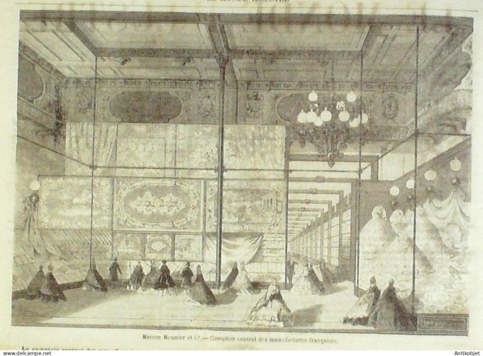 Le Monde illustré 1863 n°339 Constantine Algérie Mexique Cuernavaca Japon Portland Pénitencier