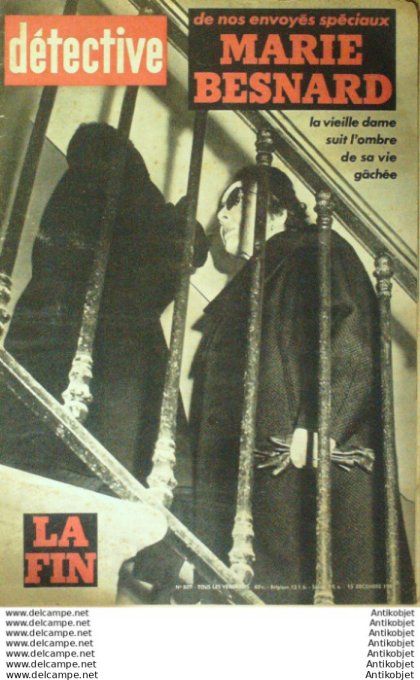 Détective 1961 # 800 Le Mans St-Pierre-de- Mons Forbac Spay Médan