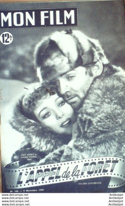 L'appel de la forêt Clark Gable Loretta Young Jack Oakie