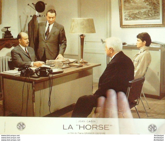 La Horse Gabin Jean DUX Pierre (photo d'exploitation du film 6) 1970