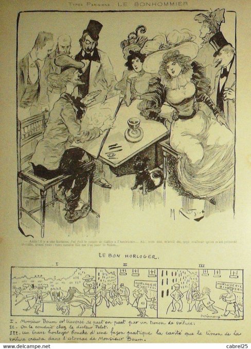 Le Rire 1897 n°128 Dépaquit Heidbrinck Burret Radiguet Forain Grandville Delaw