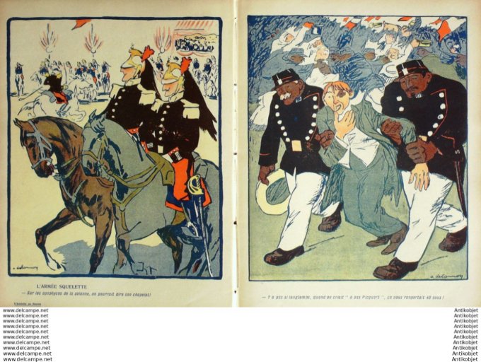 L'Assiette au beurre 1907 # 328 Lma fete a Marianne Delannoy