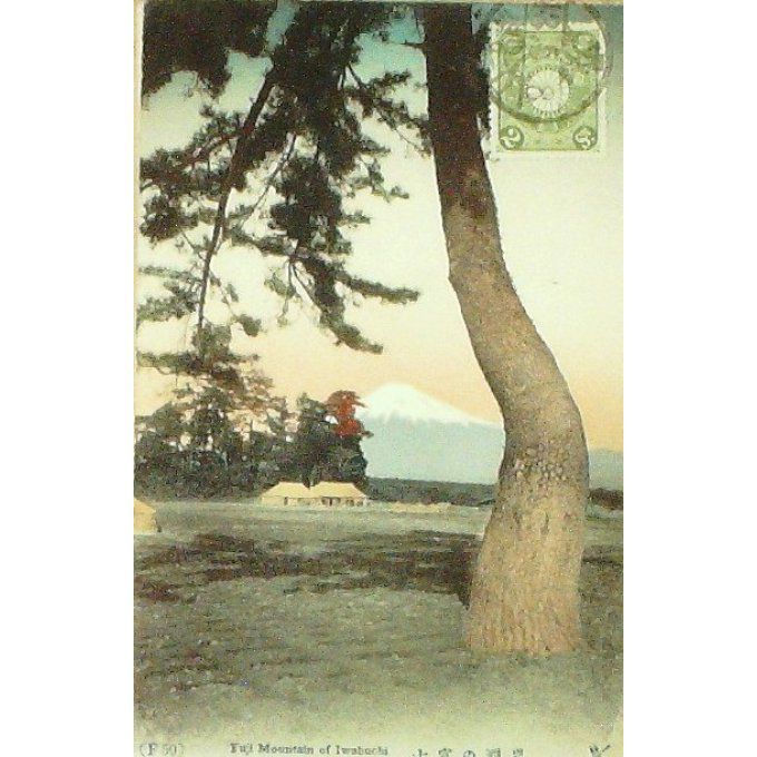 Cpa Japon Fuji De Biwabuchi Montagne 1910