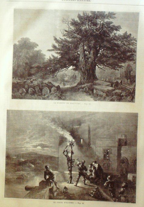 L'Univers illustré 1859 #  34 Mgr Sibour Monvert Rubens L'adoration des mages 
