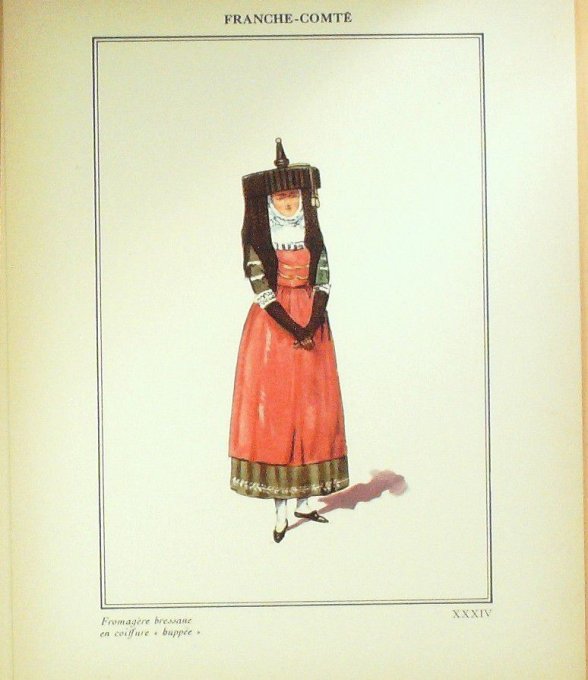 Bourgogne Franche Comté Fromagere Bressane 1920