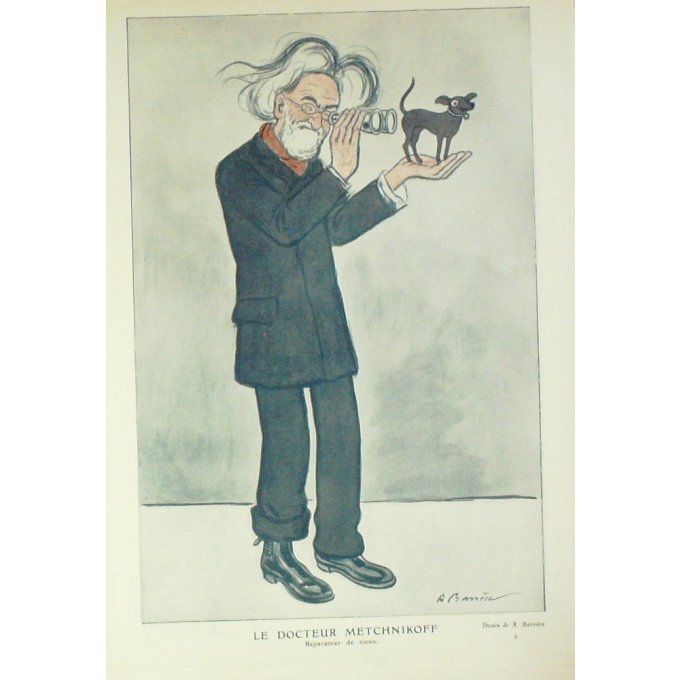 BARRERE-DOCTEUR METCHNIKOFF-1921