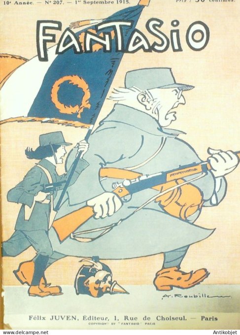 Fantasio 207 1915 Sesboue Robinson Zaliouk Herouard Guillot Segener