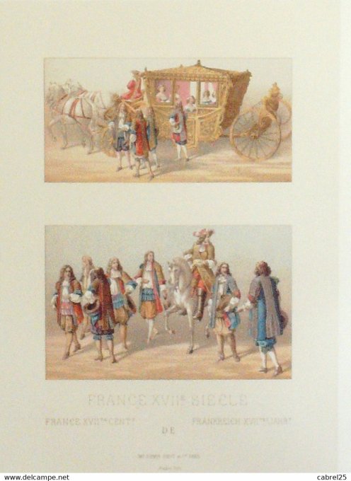 Objet Carrosse de souverains Maréchal Bassompierre valets LOUIS XIV