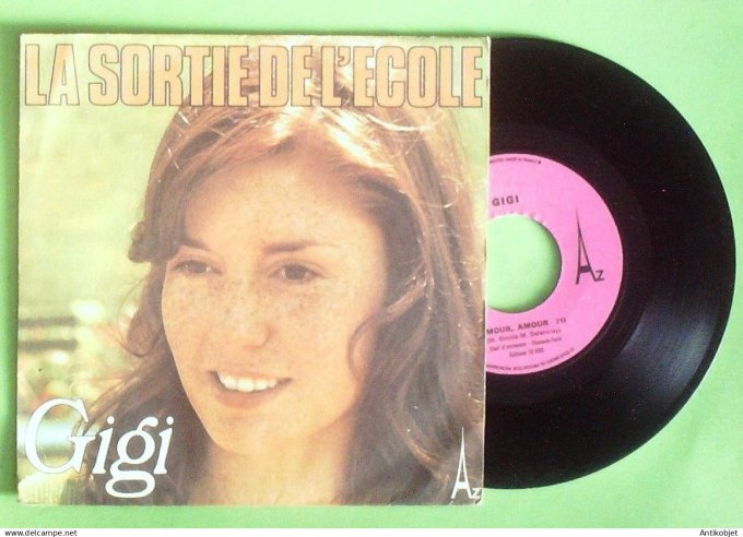 Gigi 45T SP La sortie de l'école 1975
