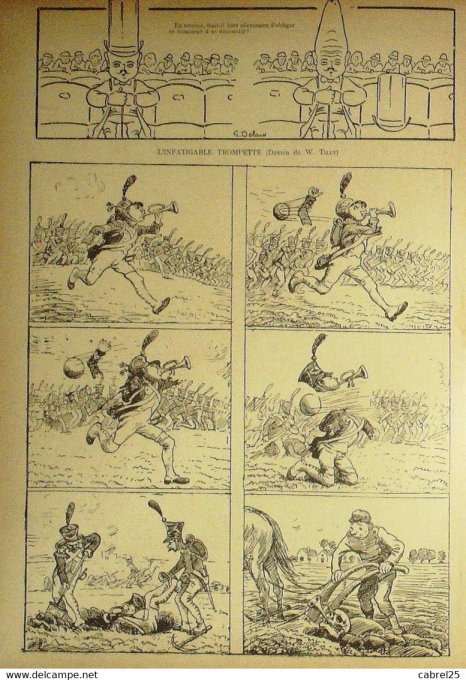 Le Rire 1897 n°130 Métivet Burret Huard Tilly De Nézière Engel