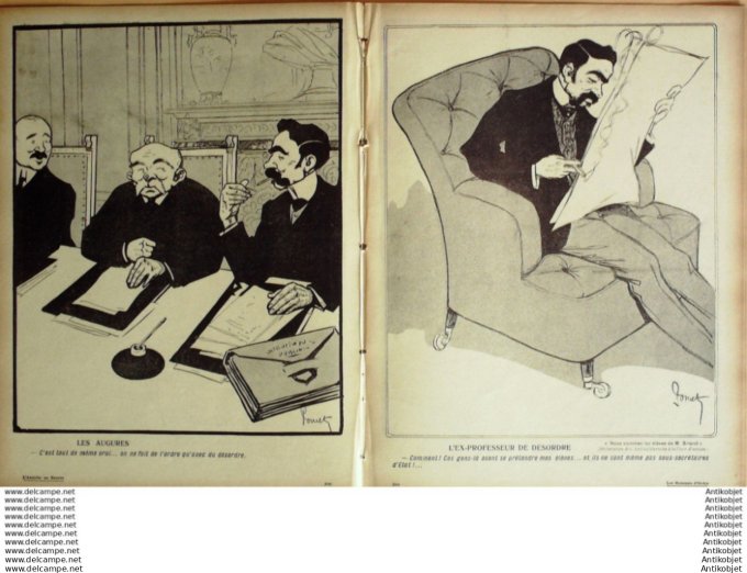 L'Assiette au beurre 1907 # 337 Les hommes d'ordre Poncet Paul