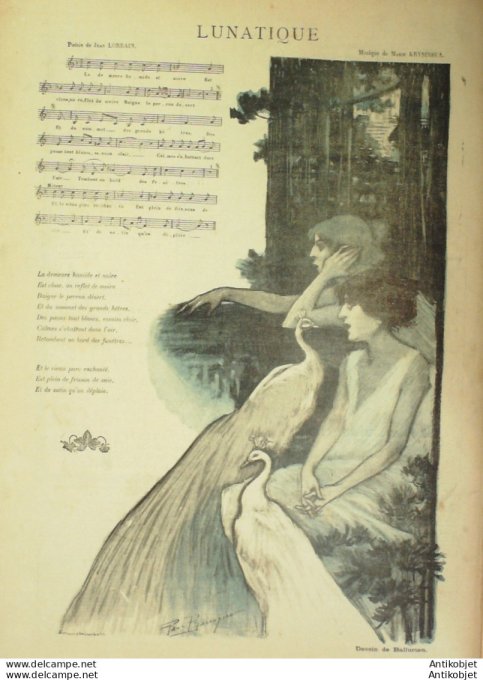 Gil Blas 1897 n°17 MARNI Marie KRYSINSKA Jean LORRAIN René MAIZEROY Fernand GREGH