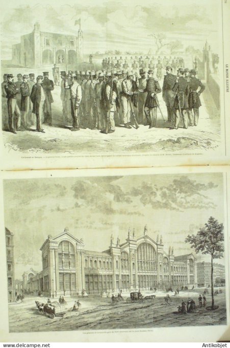 Le Monde illustré 1863 n°322 Mexique Cialaya Sénégal Fouta St-Louis Boumba Camaret (29)