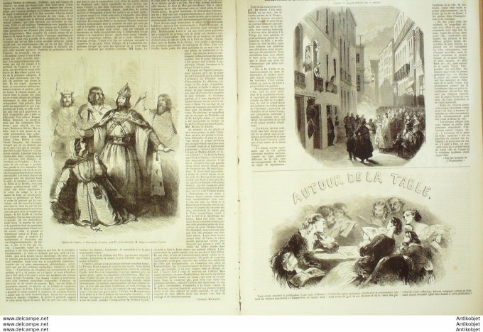 L'Illustration 1849 n°349 Espagne MULHOUSE (68) ST GERMAIN en LAYE (78) AIX en PROVENCE (13)