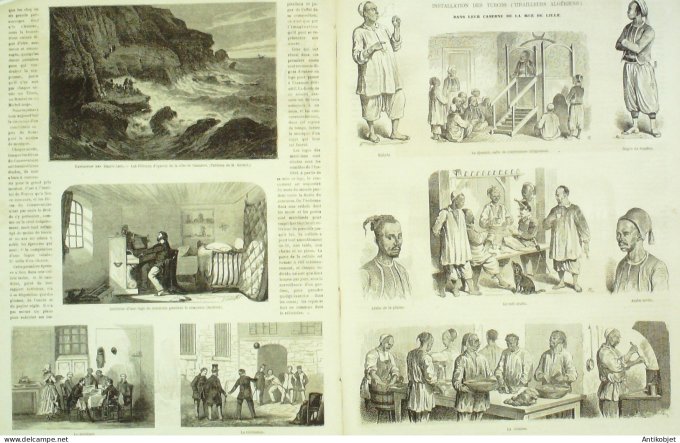 Le Monde illustré 1863 n°322 Mexique Cialaya Sénégal Fouta St-Louis Boumba Camaret (29)