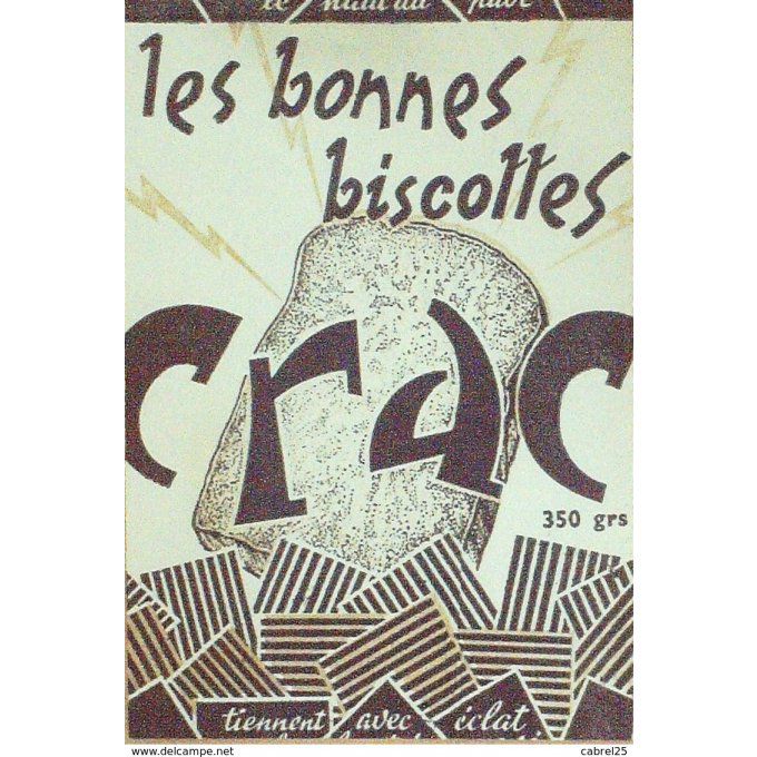 Buvard CRAC Biscotte