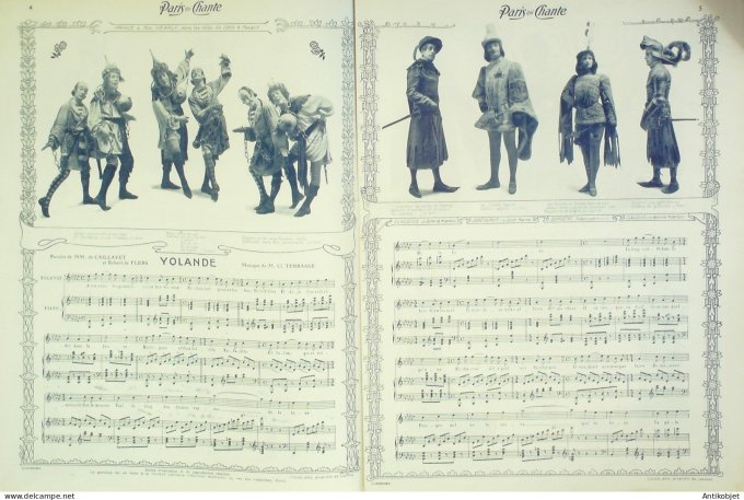 Paris qui chante 1903 #16 Bonnaud Allems Devassy Brasseur Anno Tariol