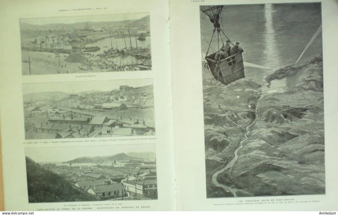 L'illustration 1905 n°3228 Japon Port-Arthur Ta-Ché-Kiao Maroc Sultan Abd-El-Aziz affaire Syveton