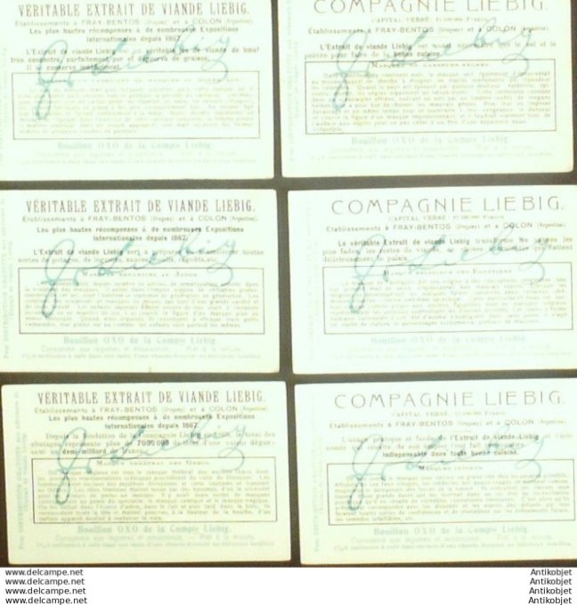 Chromo Liebig Sang 1049 Le masque (1912)