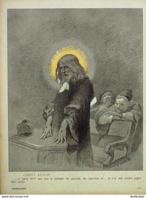 L'Assiette au beurre 1903 # 123 Magistrats affaire Humbert Willette