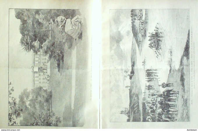 Le Monde illustré 1893 n°1899 Moscou Karachovo général Doukonine Albanie Scutari Aire-sur-la-Lys (62