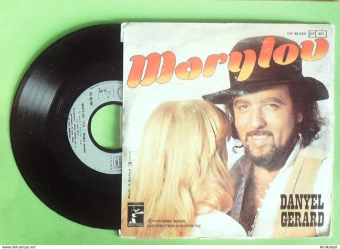 Danyel Gérard 45T SP Marylou 1979