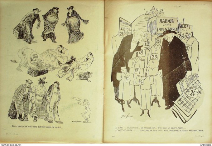 L'Assiette au beurre 1906 # 292 Les défroqués Grandjouan