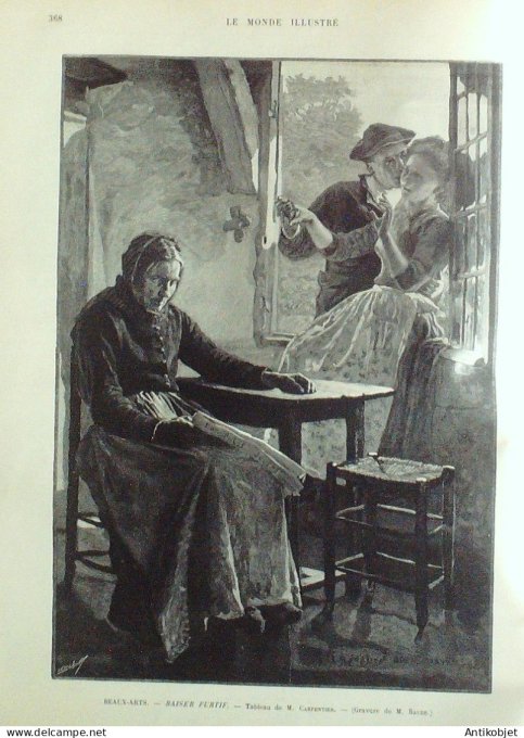 Le Monde illustré 1892 n°1862 Chine Tonkin mines Arles St-Rémy Aix St-Trophime Montmajour (13)