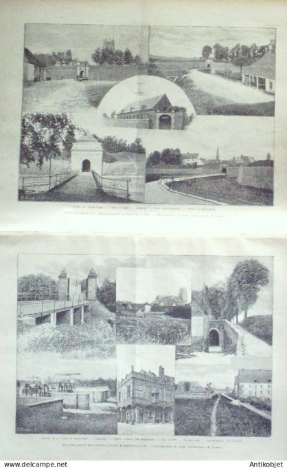 Le Monde illustré 1893 n°1899 Moscou Karachovo général Doukonine Albanie Scutari Aire-sur-la-Lys (62