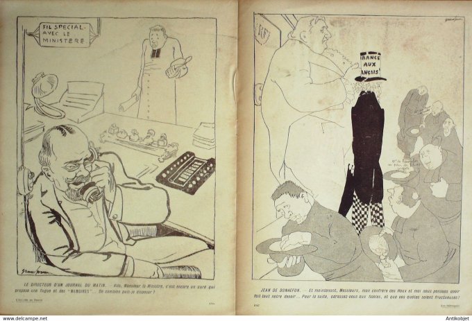 L'Assiette au beurre 1906 # 292 Les défroqués Grandjouan