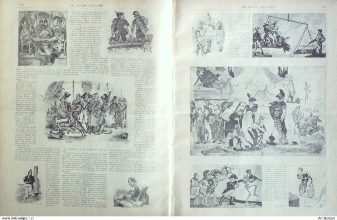 Le Monde illustré 1893 n°1899 Moscou Karachovo général Doukonine Albanie Scutari Aire-sur-la-Lys (62