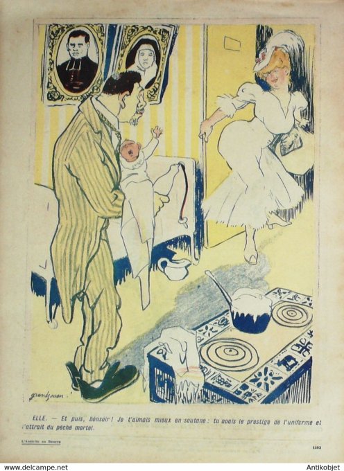 L'Assiette au beurre 1906 # 292 Les défroqués Grandjouan