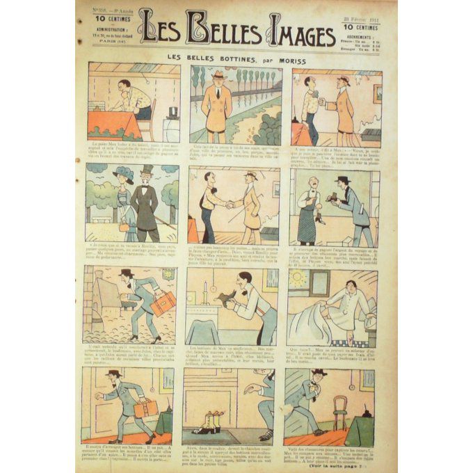 Les belles images 1911 n° 58