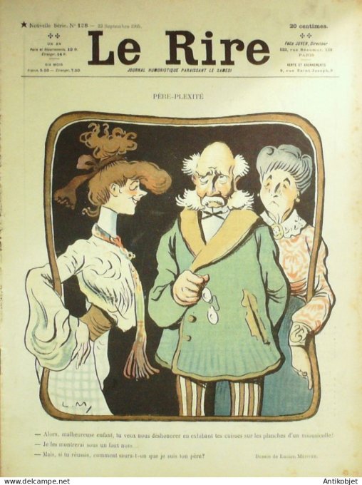 Le Rire 1905-09-23 # 138 Journal humoristique Ed.Originale Peccato Di Amore