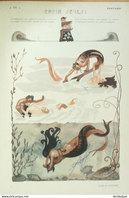 Fantasio 354 1921 Kuhn-Regnier Touchet Pigeat Brisgand Le Monnier Gerbault