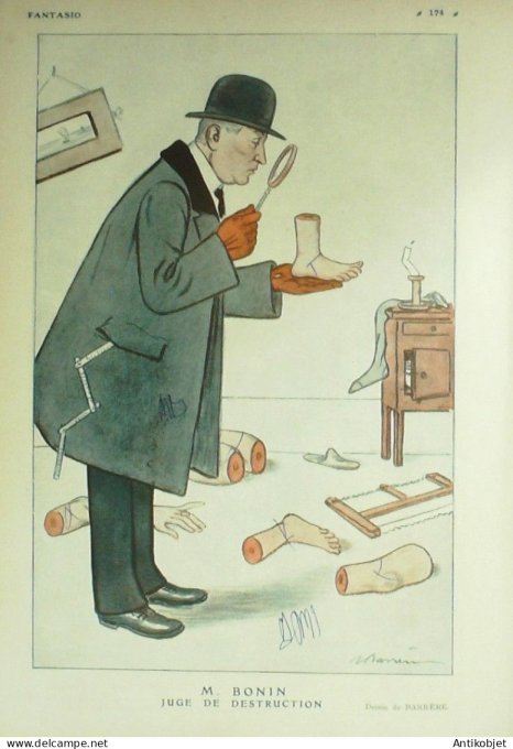 Fantasio 354 1921 Kuhn-Regnier Touchet Pigeat Brisgand Le Monnier Gerbault