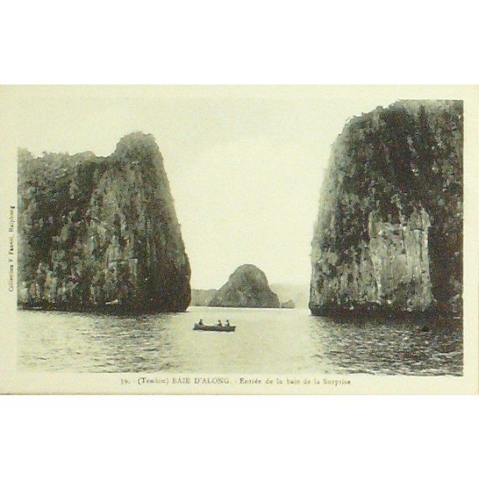 Cpa Chine Tonkin Baie D'along La Surprise 1920